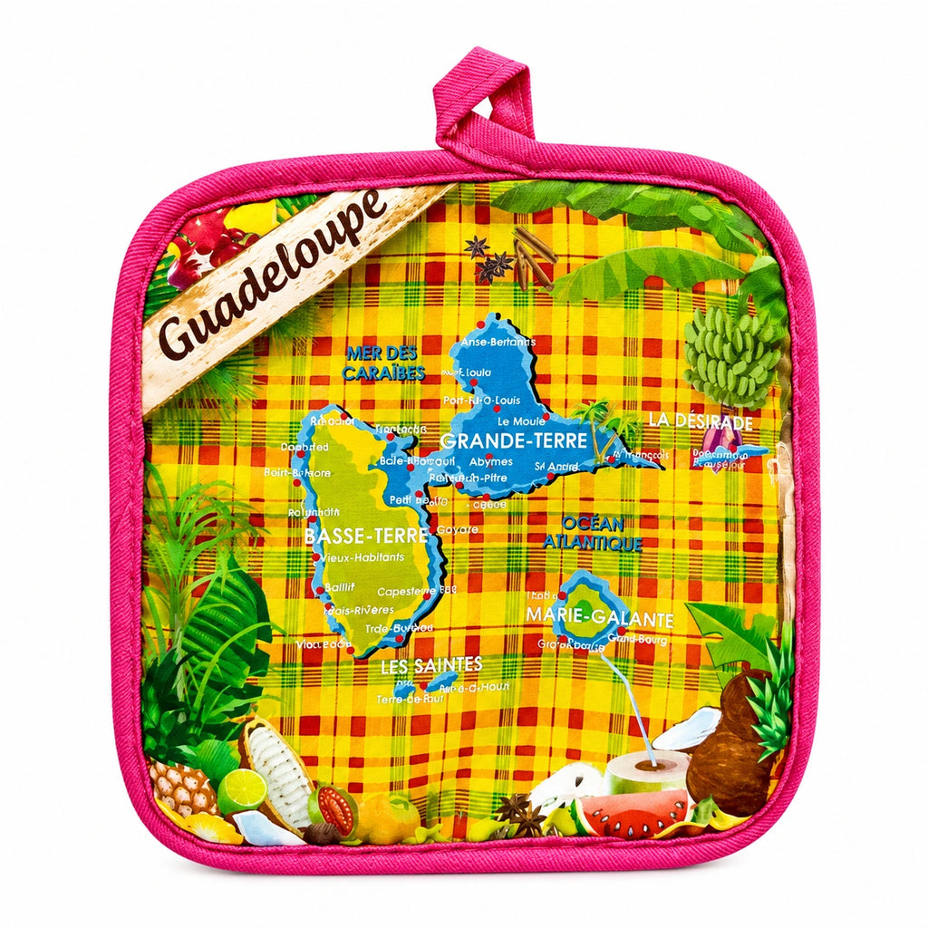 Gant de cuisine et manique Madras