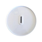 Tirelire métal argent motif 100 Euros