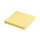 Bloc-notes 100 feuilles repositionnable jaune 76X76MM