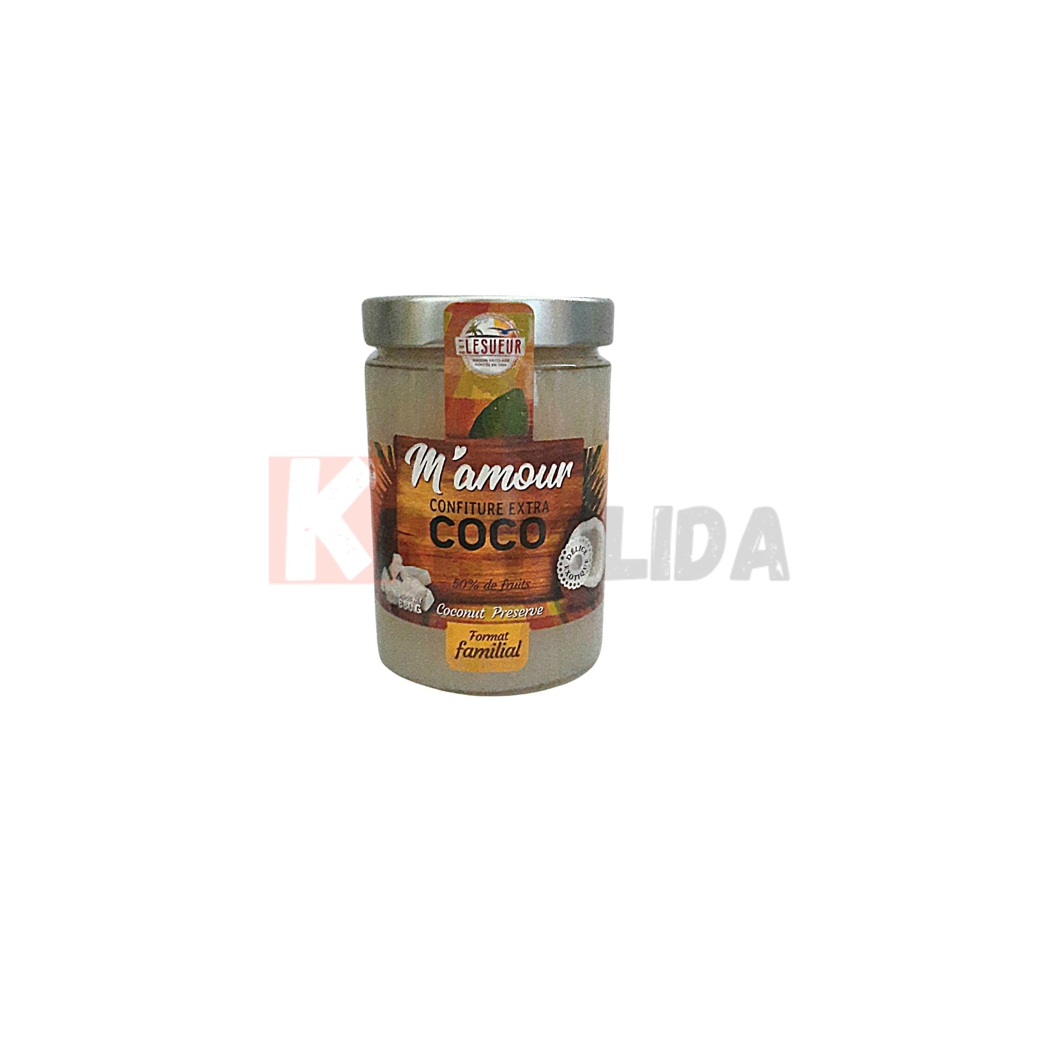 Confiture extra Coco Format familial M'amour 680g