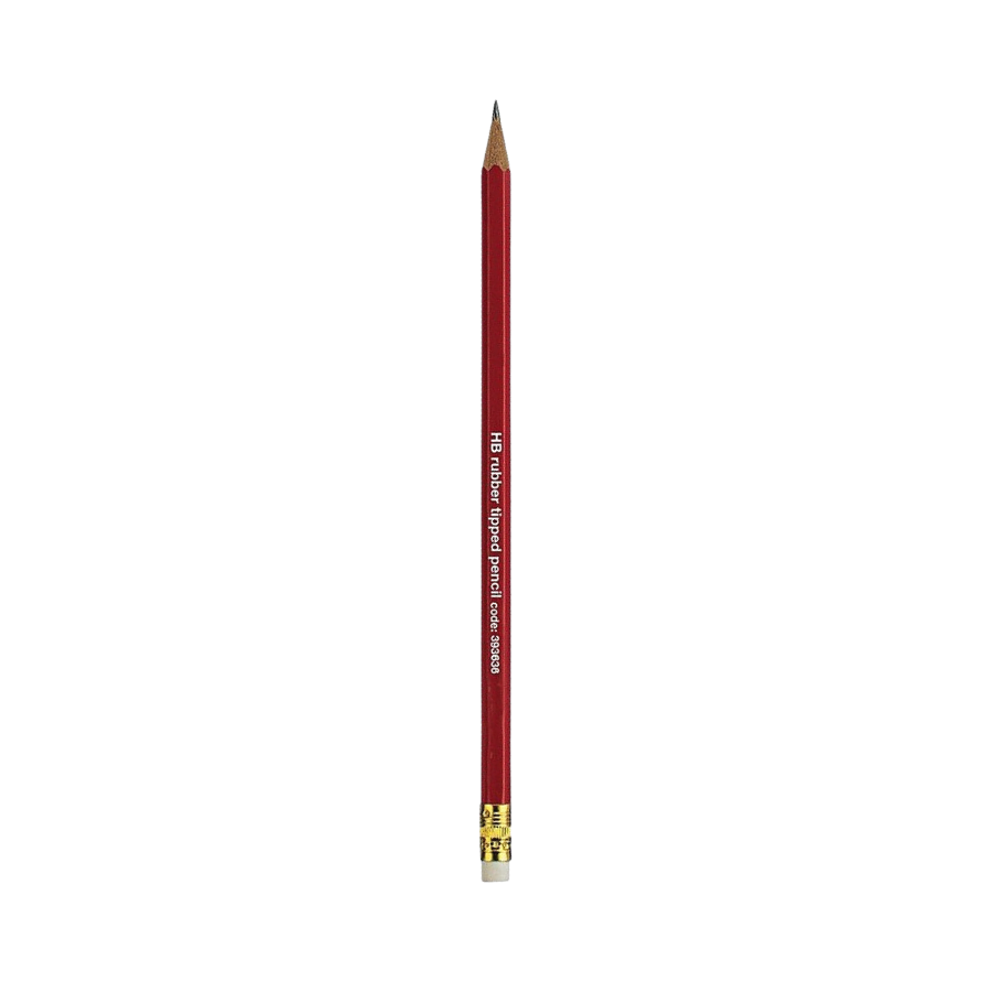 Crayon graphite HB avec gomme