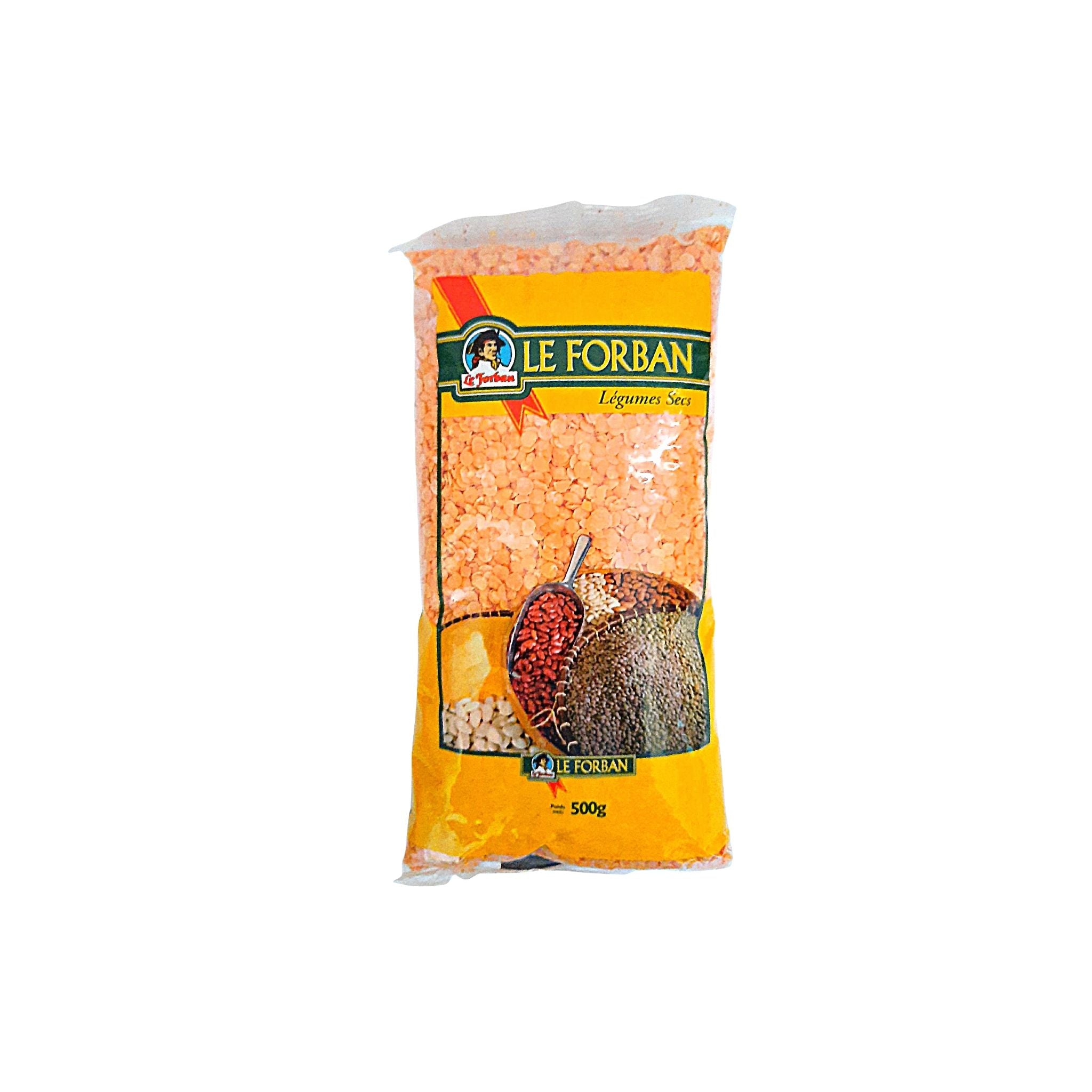 Lentilles Corail Le Forban 500g