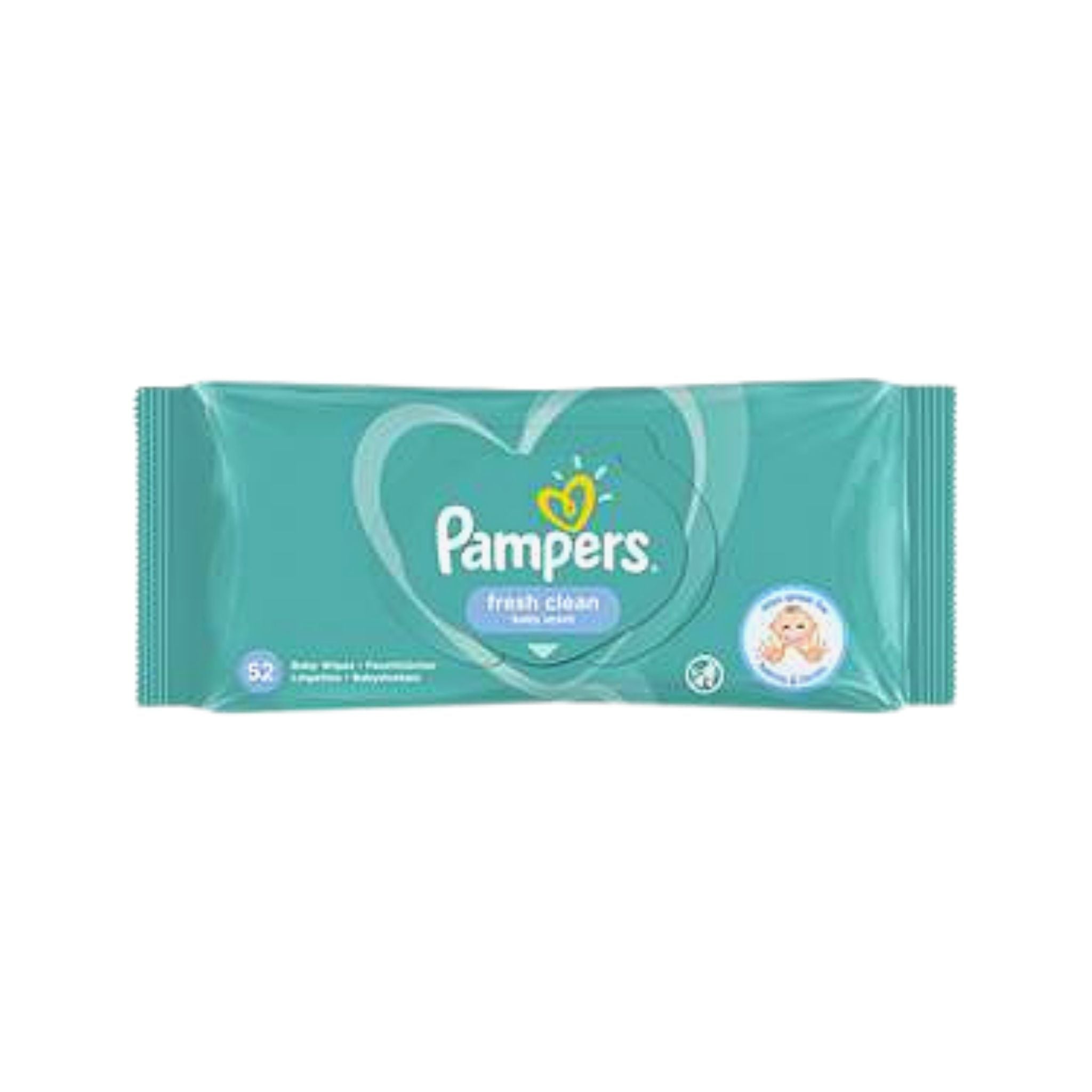 Lingettes Fresh Clean Pampers X52