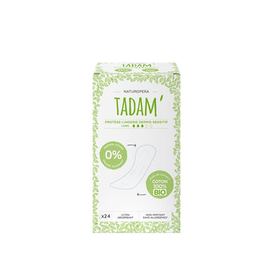 Protège-slips Dermo-Sensitif Long Tadam' X24