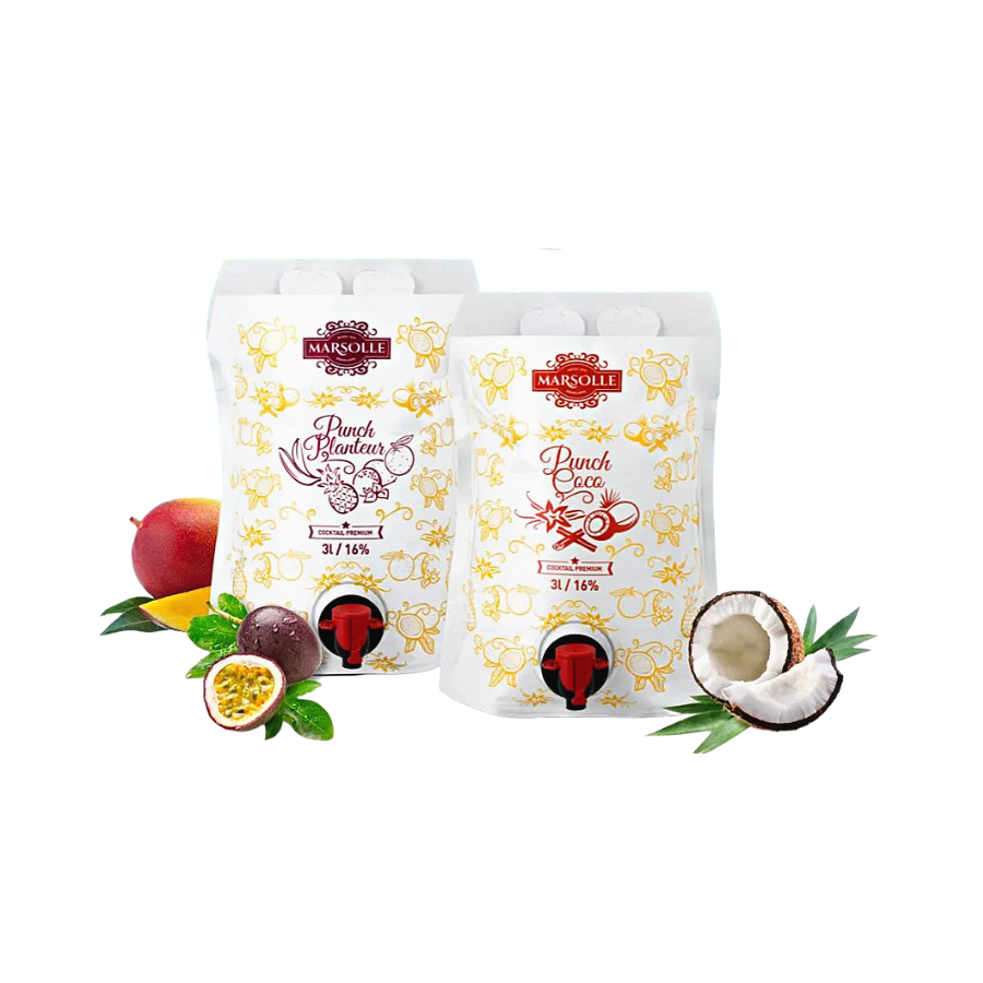 Punch coconut/planter in Marsolle 3L pouch