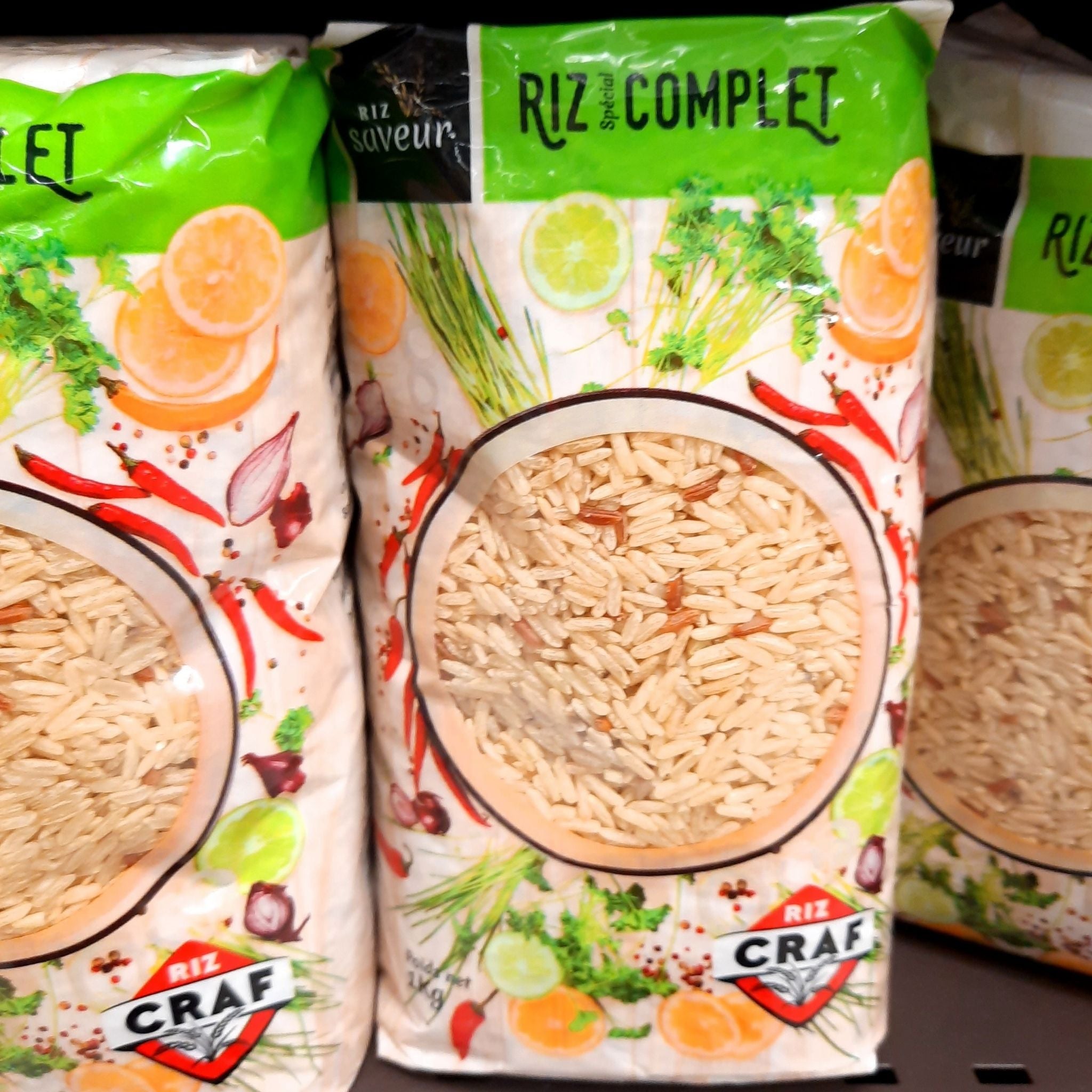 Riz Complet Craf 1kg
