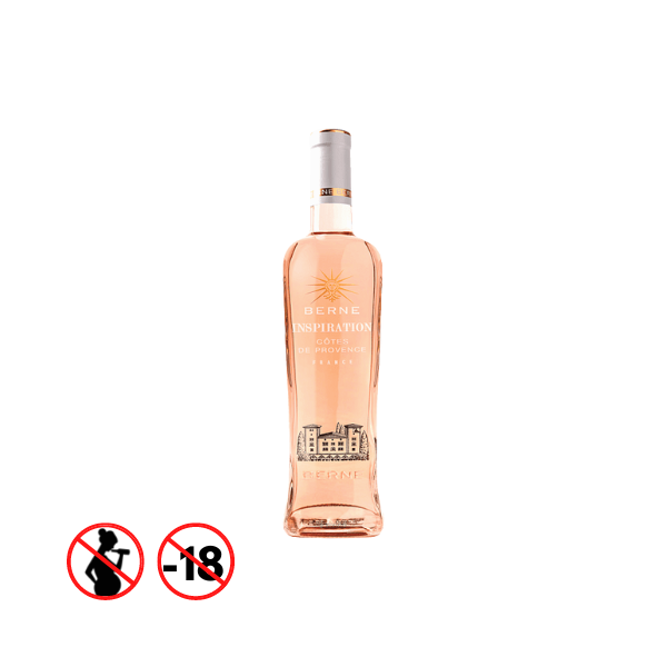Rosé Côtes de Provence Berne Inspiration 75cl - 12.5% vol.