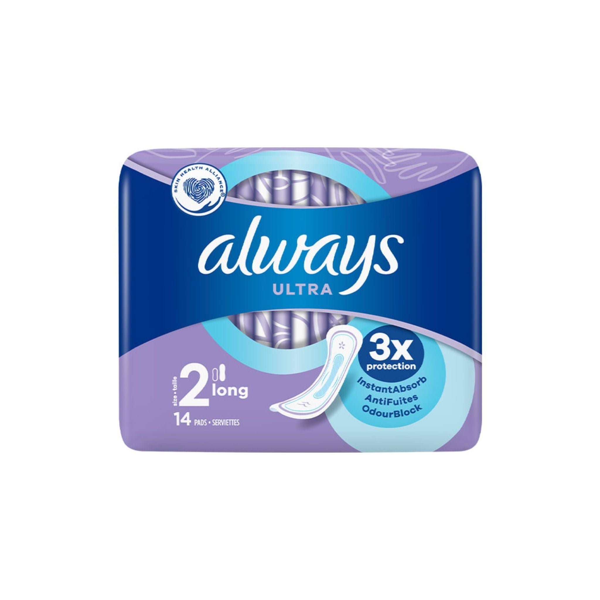 Serviettes hygiéniques Always Ultra Long X14